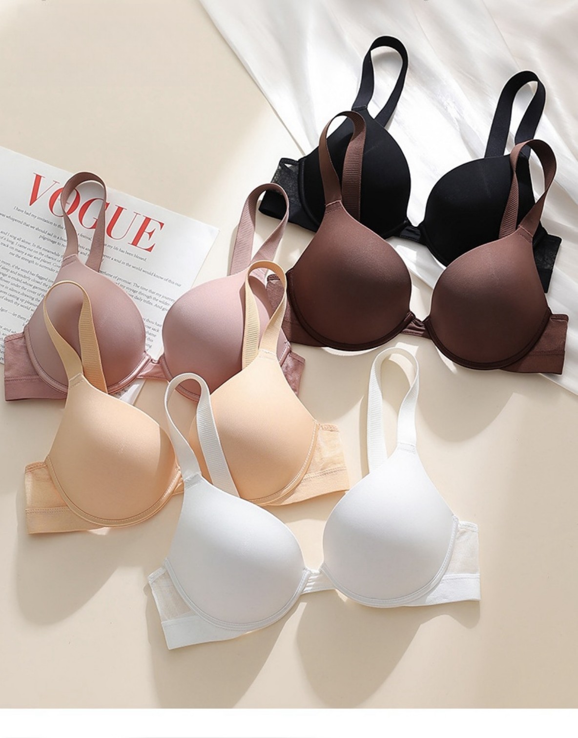 Demi Bra Balconette - 2025 kadın Artı Boyutu Push Up