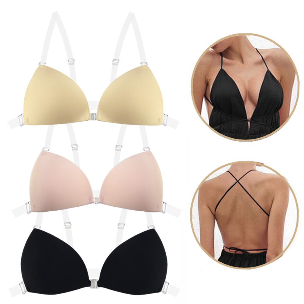 Backless Bra Sticky - Kadınlar için yapışkan sutyen Backless düğün
