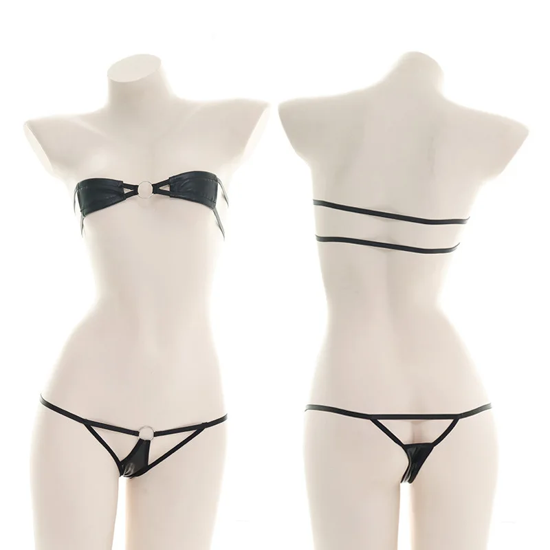 Sheer Mesh Bra - Anime Cosplay Kadın Bikini Şeffaf Yüksek
