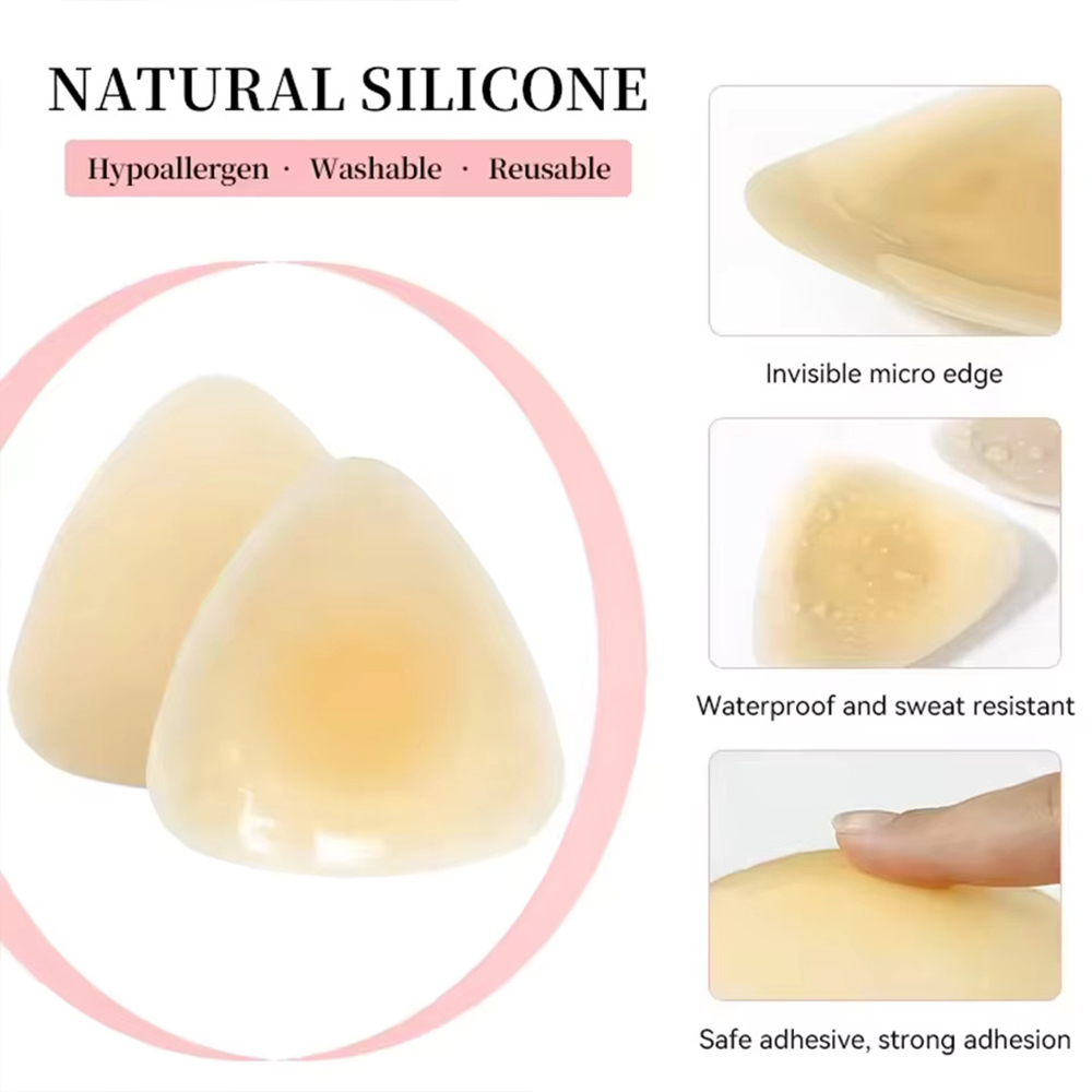 Silikon Üçgen Göğüs Ucu Örtüle - Backless Bra Sticky incelemesi ve fiyatı