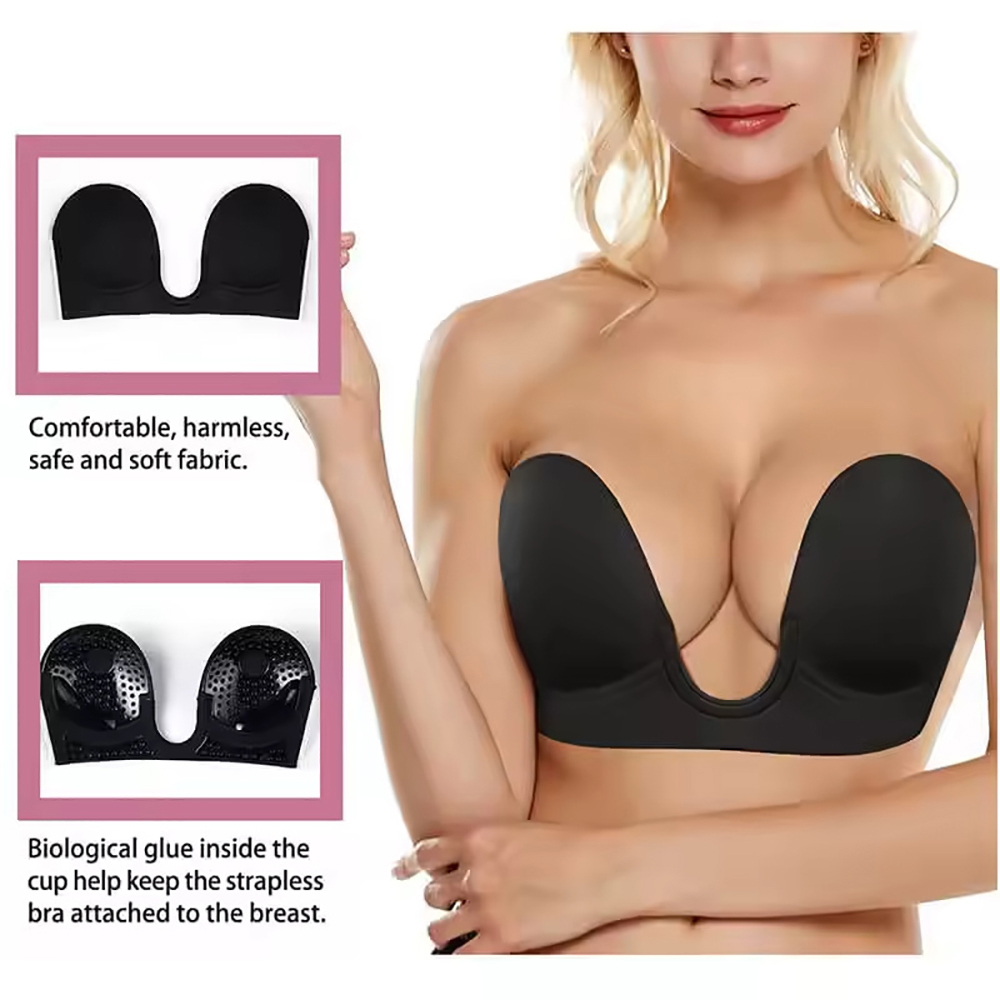 Yapışkanlı Sütyen Derin Göğüs  - Backless Bra Sticky incelemesi ve fiyatı
