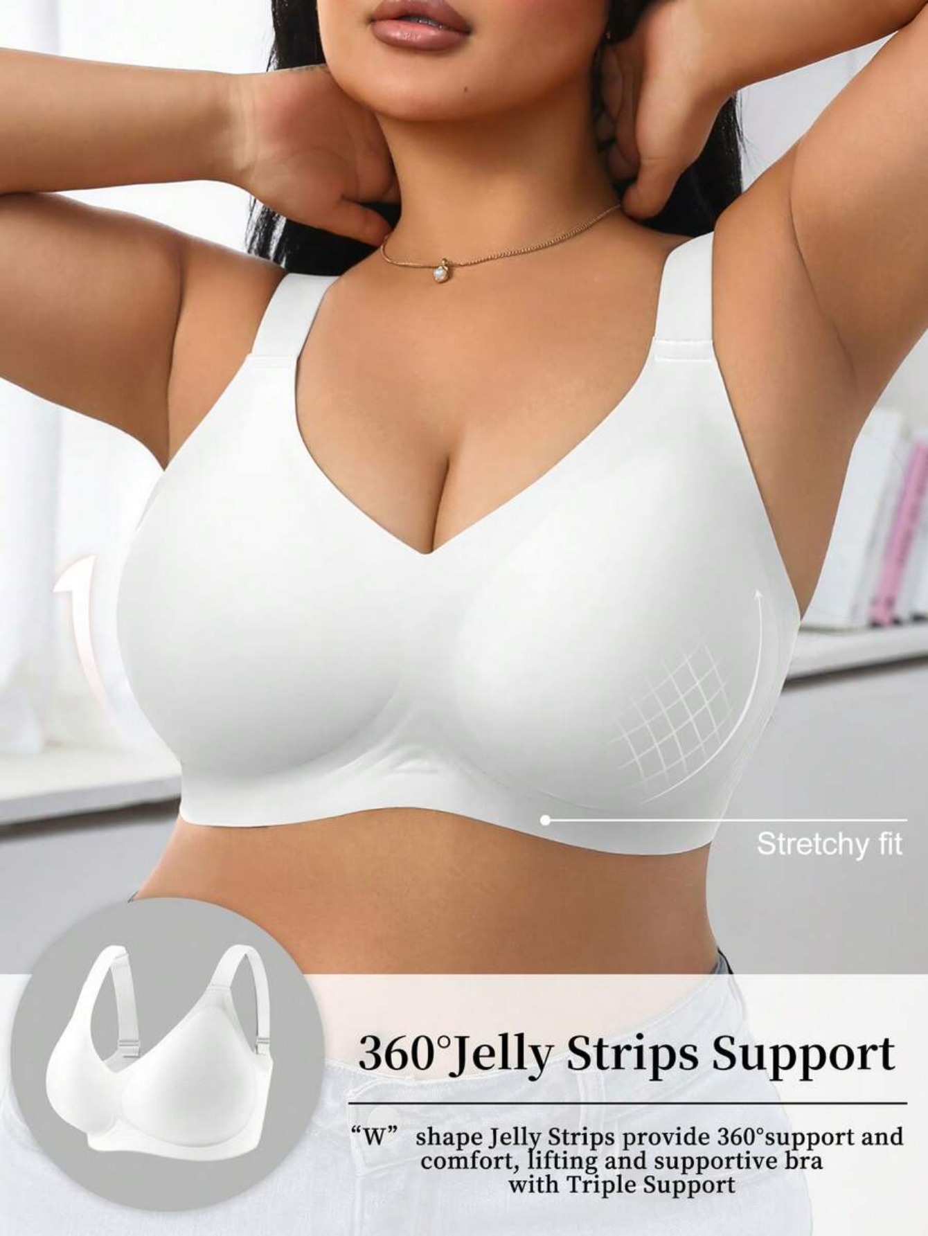Kadınlar için Yüksek Destekli  - Wirefree Bra Comfort incelemesi ve fiyatı
