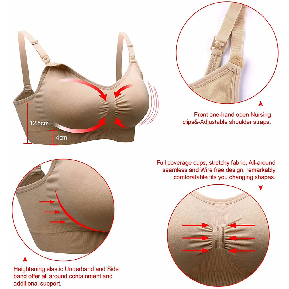Bayan Hamile Hemşirelik Sutyen - Sleep Bra Bralette incelemesi ve fiyatı