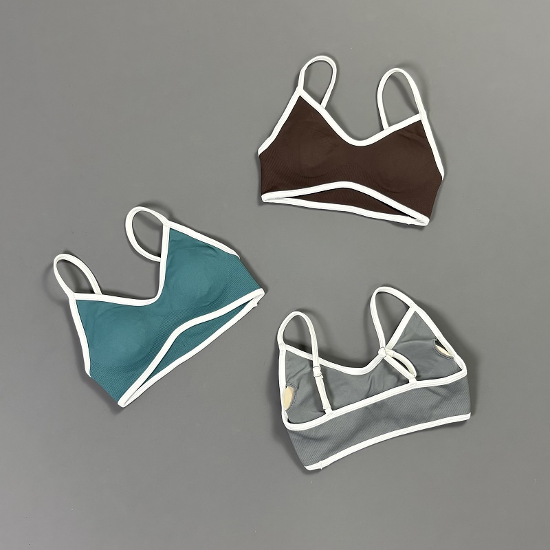 Kadınlar Kontrast Çizgili Yoga - Sports Bra Racerback incelemesi ve fiyatı