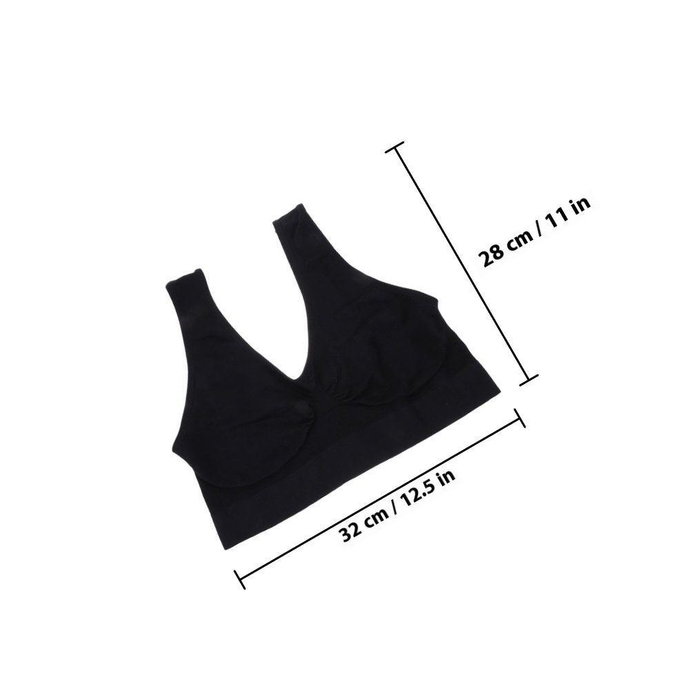 3 adet Yoga Spor Sütyeni Dikiş - Wirefree Bra Comfort incelemesi ve fiyatı