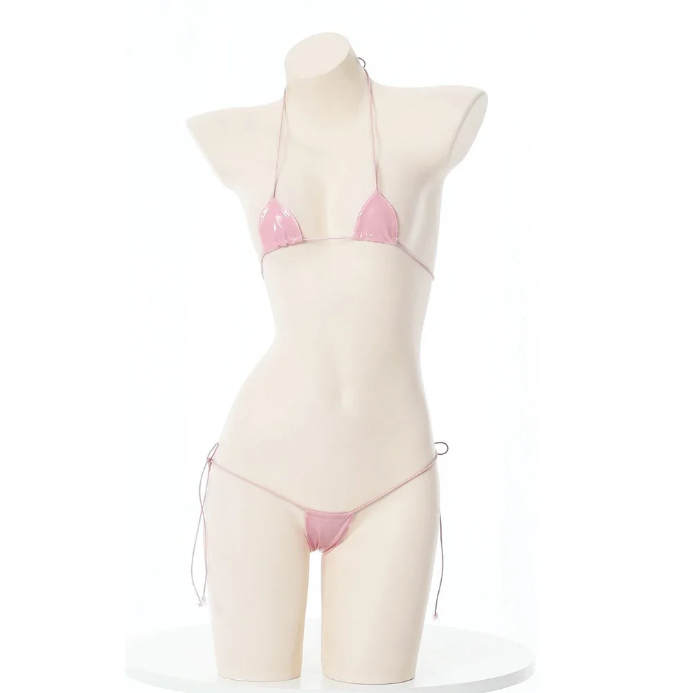 Yeni Bayan Sexy Lingerie Deri  - Lace Bralette Set incelemesi ve fiyatı